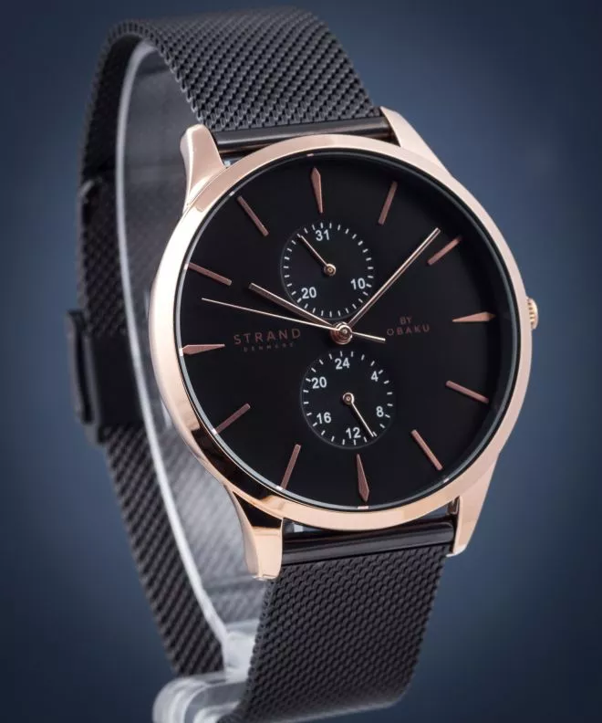 Orologio da Uomo Strand by Obaku Beaufort S703GMVBMB
