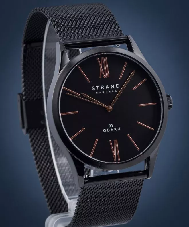 Orologio da Uomo Strand by Obaku Bradford S720GXBBMB
