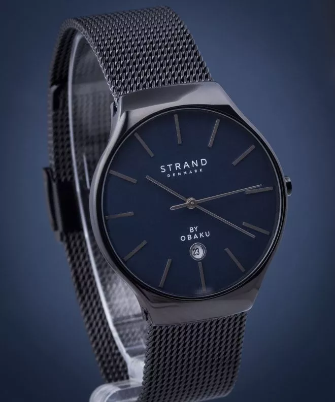 Orologio da Uomo Strand by Obaku Caspian S701GDBLMB