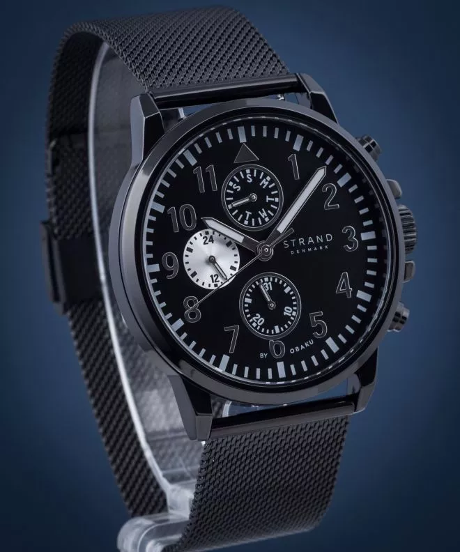 Orologio da Uomo Strand by Obaku Monroe S714GMBBMB
