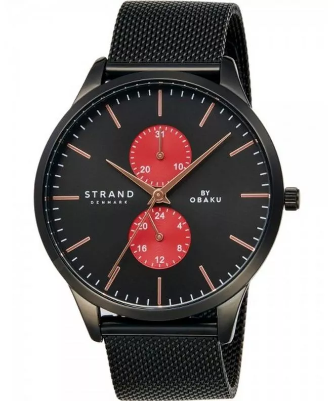 Orologio da Uomo Strand by Obaku Seychelles S703GMBBMB-DS