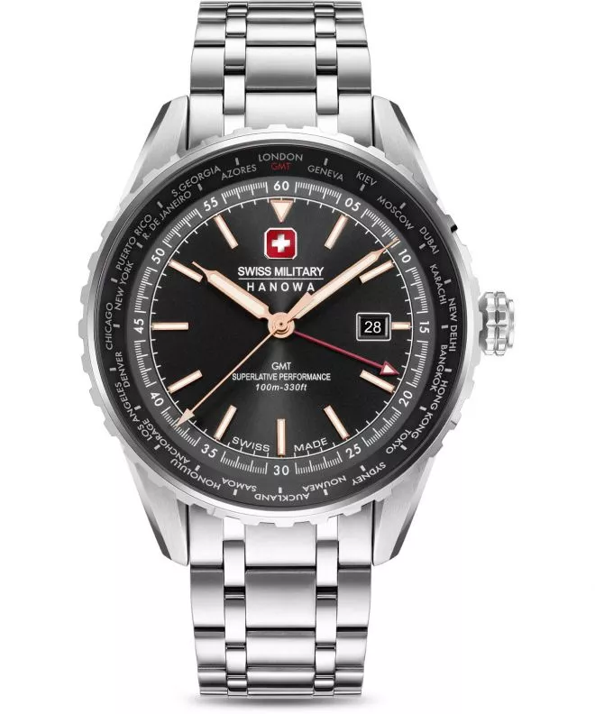 Orologio da Uomo Swiss Military Hanowa Afterburn GMT SMWGH0003203