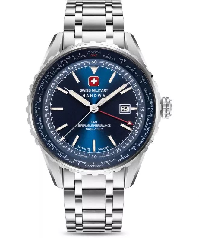 Orologio da Uomo Swiss Military Hanowa Afterburn GMT SMWGH0003204