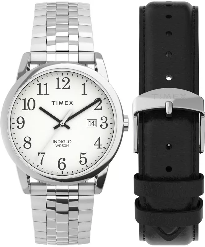Orologio da Uomo Timex Easy Reader Expansion Band SET TWG063200