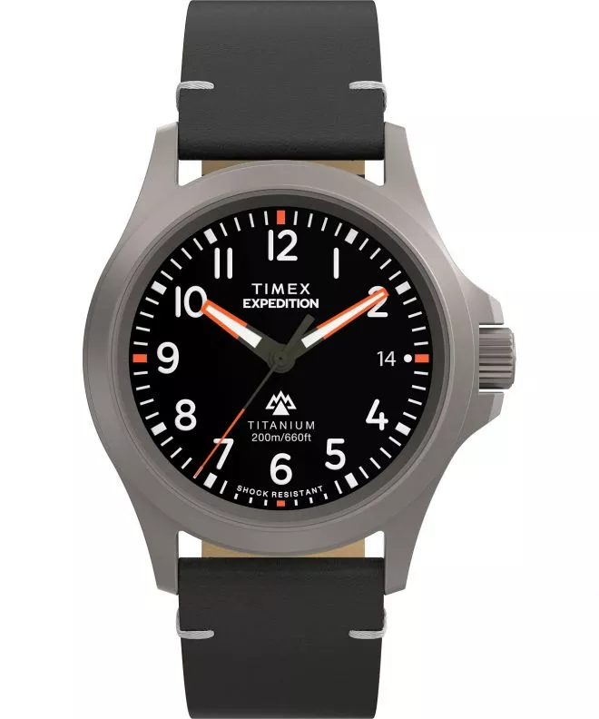 Orologio da Uomo Timex Expedition Titanium Quartz TW2W78000