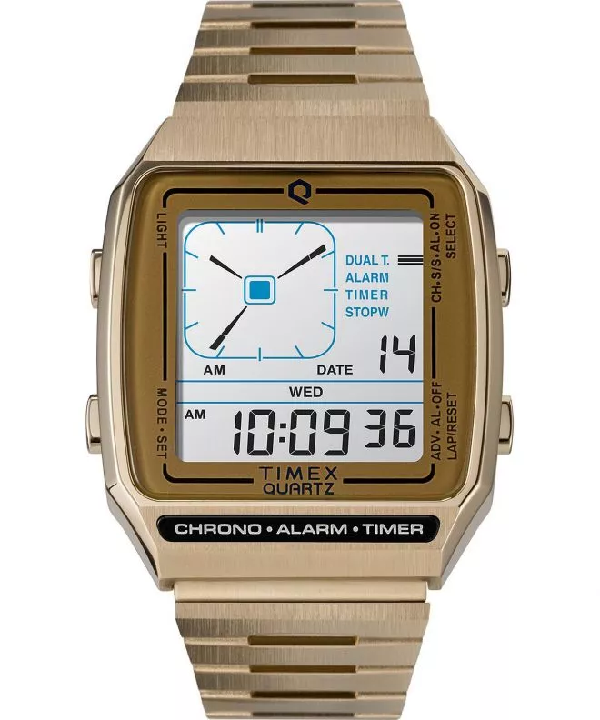Orologio da Uomo Timex Timex Q Reissue Digital TW2U72500