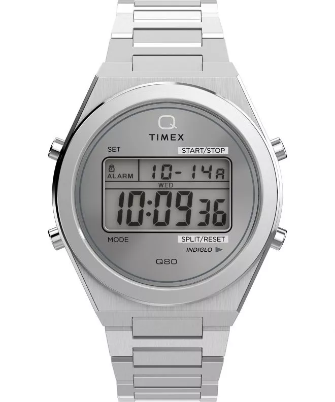 Orologio da Uomo Timex Q Timex® Q80 Continental 39Mm Stainless Steel Bracelet TW2Y09800