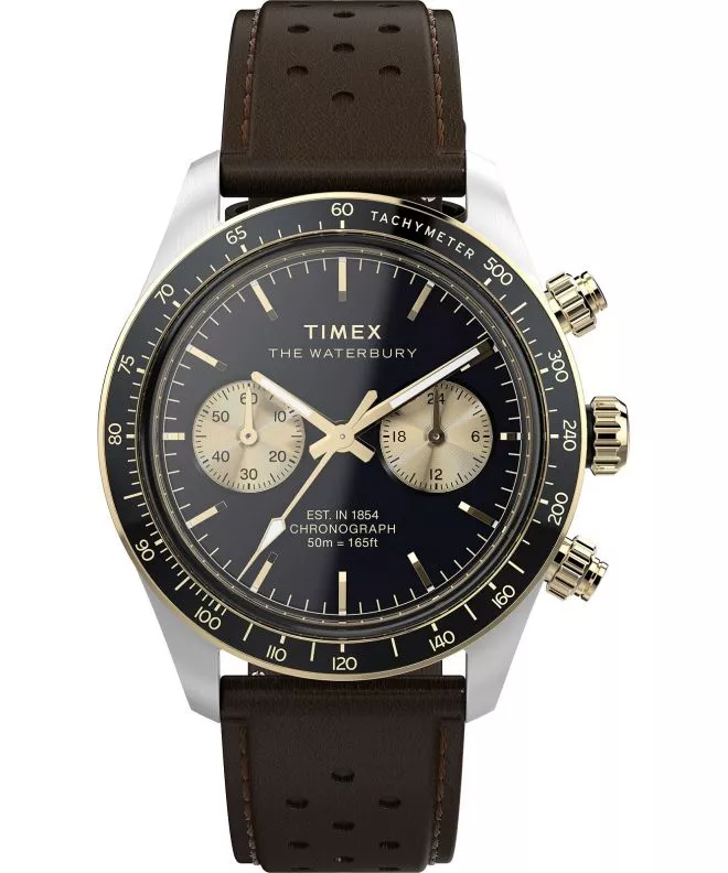 Orologio da Uomo Timex Waterbury Heritage Chronograph TW2Y24100