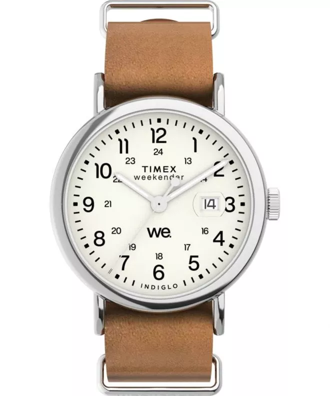 Orologio da Uomo Timex Weekender 40mm Leather TW2W86900