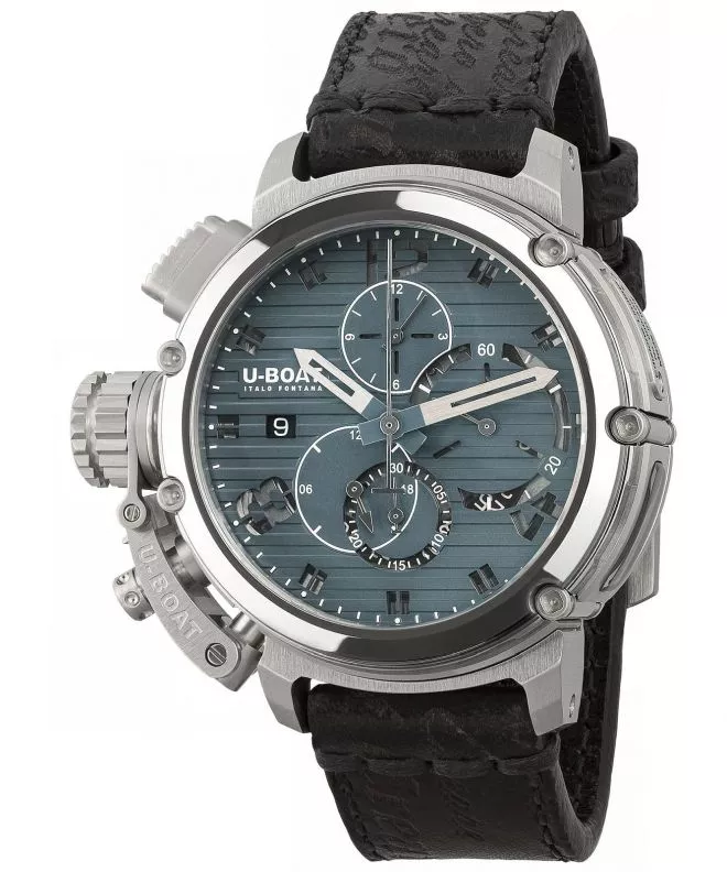 Orologio da Uomo U-Boat Chimera Chrono SS Blu Limited Edition 9589