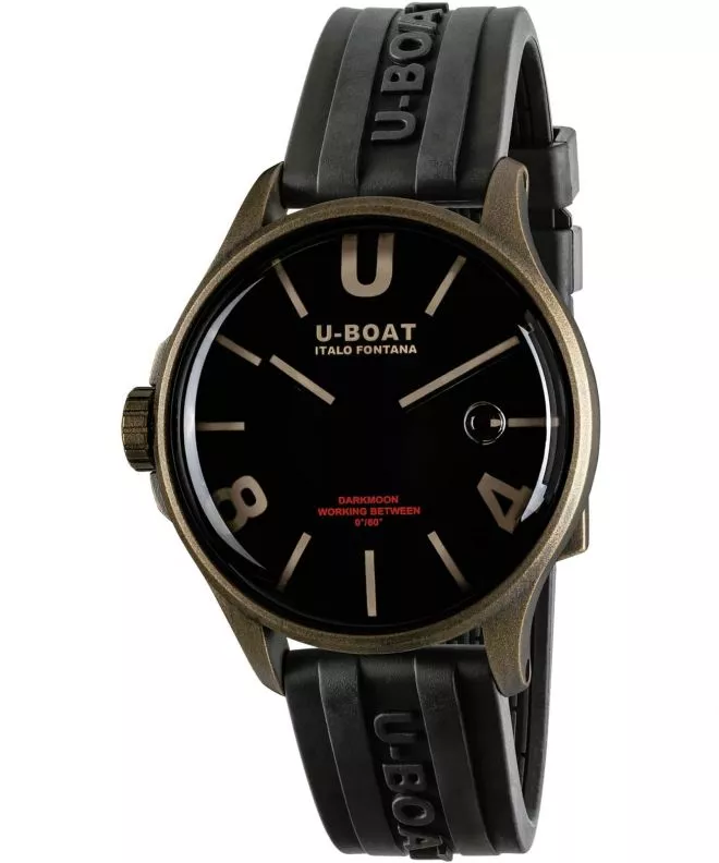Orologio da Uomo U-Boat Darkmoon 40mm BK Brown Vintage 9549