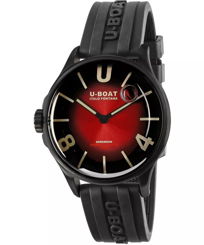 Orologio da Uomo U-Boat Darkmoon 40mm Red PVD Soleil 9501