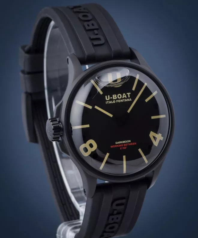Orologio da Uomo U-Boat Darkmoon Black IBP 9019/B (9019/A, 9019)