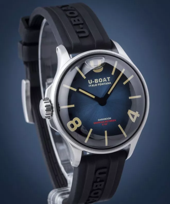 Orologio da Uomo U-Boat Darkmoon Blue Soleil SS 9021/C (9021)