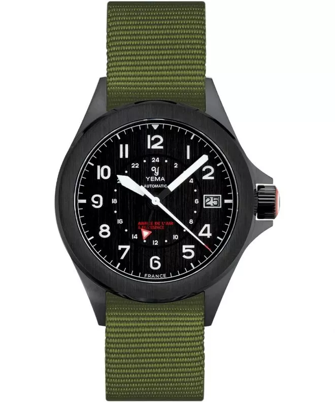 Orologio da Uomo Yema Flygraf French Air & Space Force GMT Limited Edition YAA21-3AZ63S