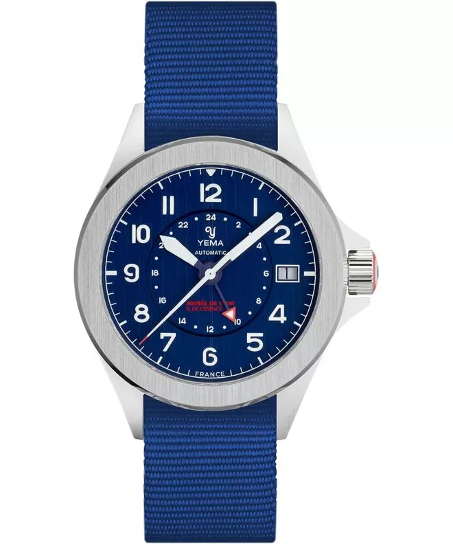 Orologio da Uomo Yema Flygraf French Air & Space Force GMT Limited Edition YAA21-GG63S