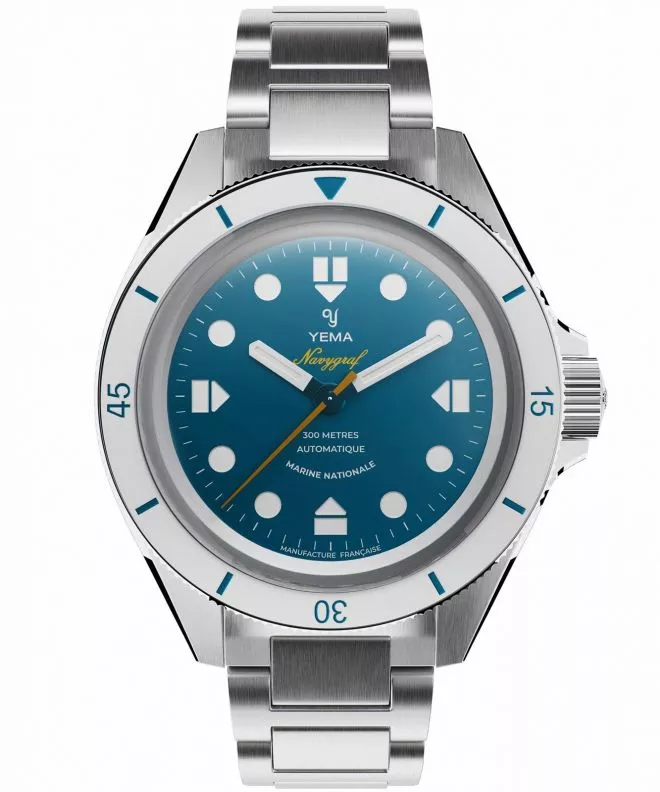 Orologio da Uomo Yema Navygraf Marine Nationale CMM.10 21.14.75.SN.M