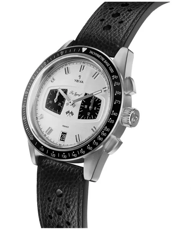Orologio da Uomo Yema Rallygraf Meca-Quartz II Panda YMHF1584-BA