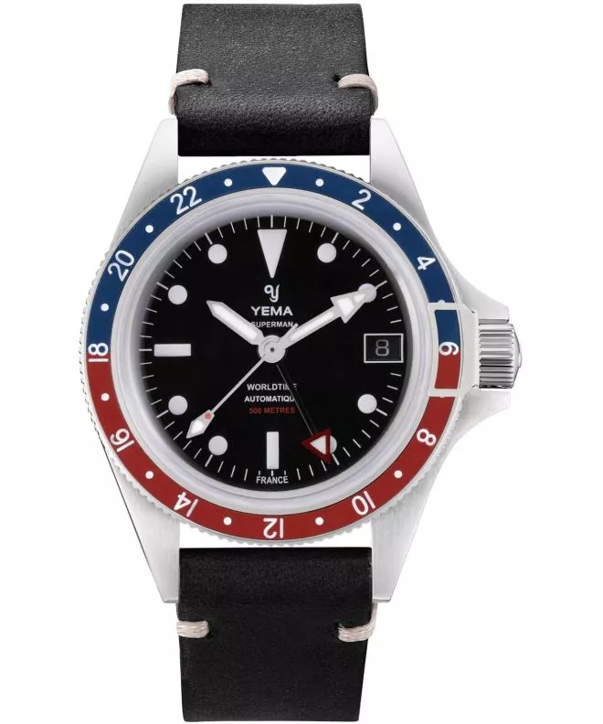 Orologio da Uomo Yema Superman 500 GMT Pepsi YGMT22B39-AA62S