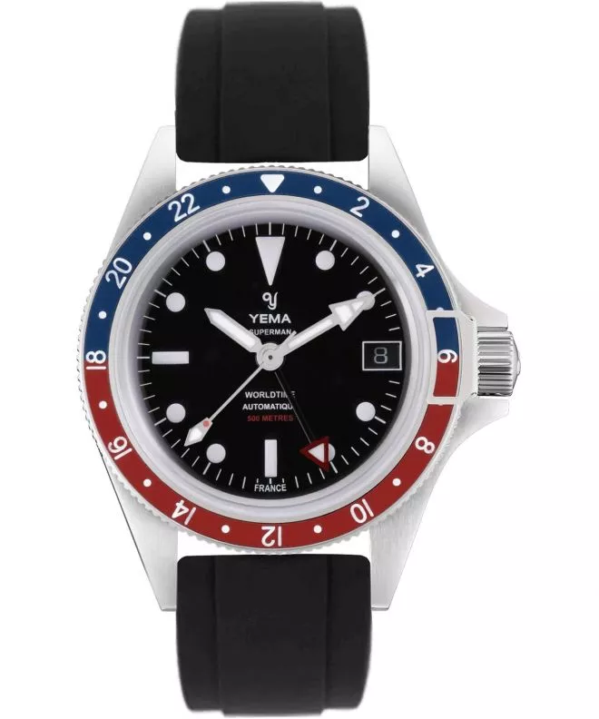 Orologio da Uomo Yema Superman 500 GMT Pepsi YGMT22B39-ARBS