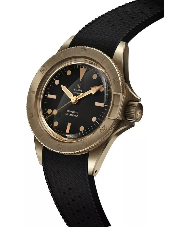 Orologio da Uomo Yema Superman Bronze CMM.10 Black Limited Edition 11.13.36.ZN.U6