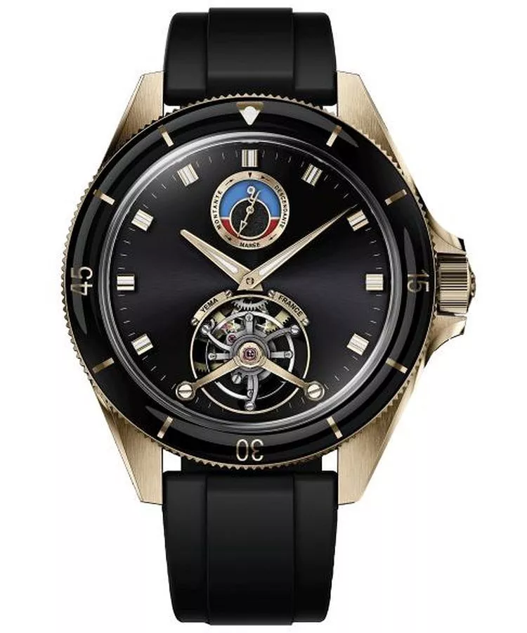 Orologio da Uomo Yema Yachtygraf Tourbillon 75th Anniversary Limited Edition 37.33.66.ZN.U6