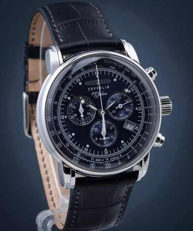 Orologio da Uomo Zeppelin 100 Jahre Chrono Alarm 7680-3