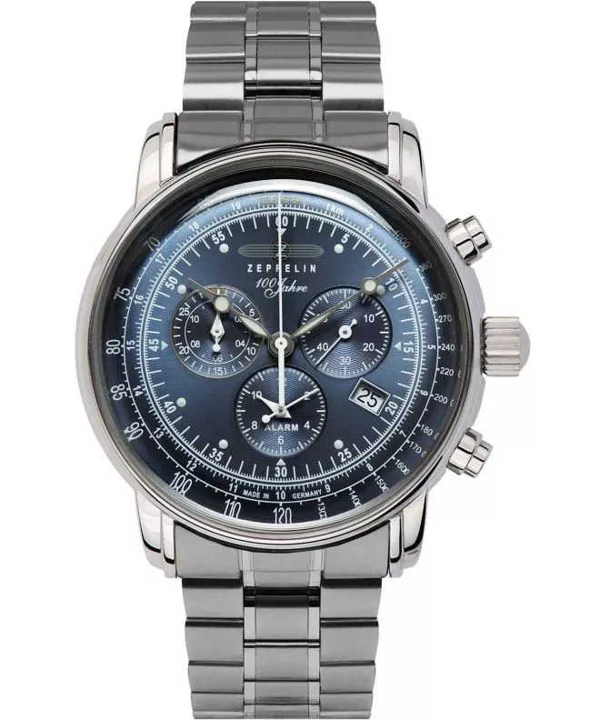 Orologio da Uomo Zeppelin 100 Jahre Chronograph 7680MB-3 (7680-M-B-3)