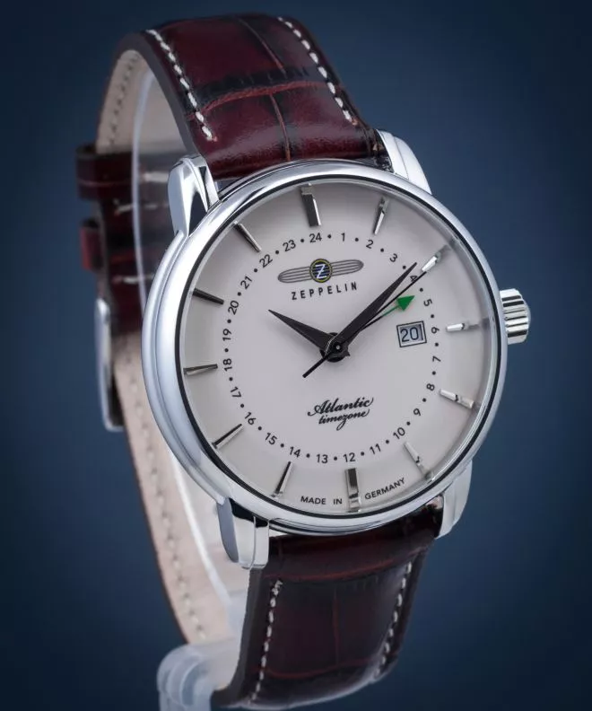 Orologio da Uomo Zeppelin Atlantic Timezone 8442-5