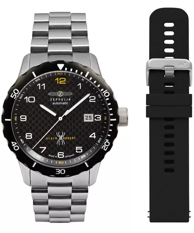 Orologio da Uomo Zeppelin Night Cruise Alain Robert Automatic Limited Edition 7266M-5-SET