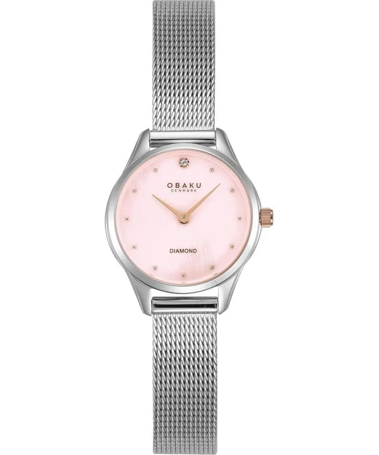 Orologio da Donna Obaku Denmark Diamond V297SXCPMC-PTV