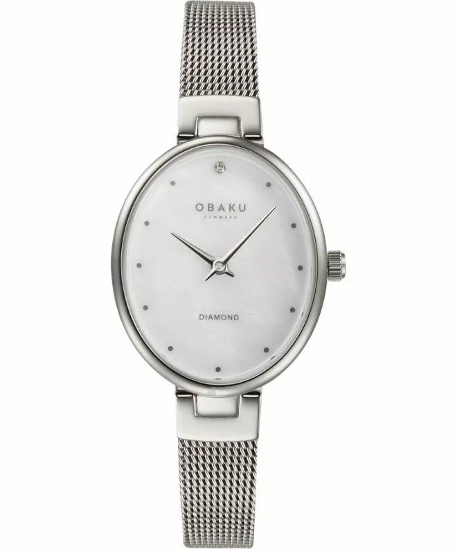 Orologio da Donna Obaku Oval Diamond V312LXCWMC