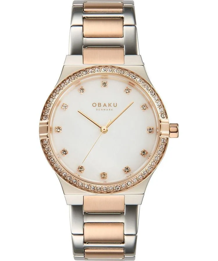 Orologio da Donna Obaku Denmark Diamond V317LEZWSH