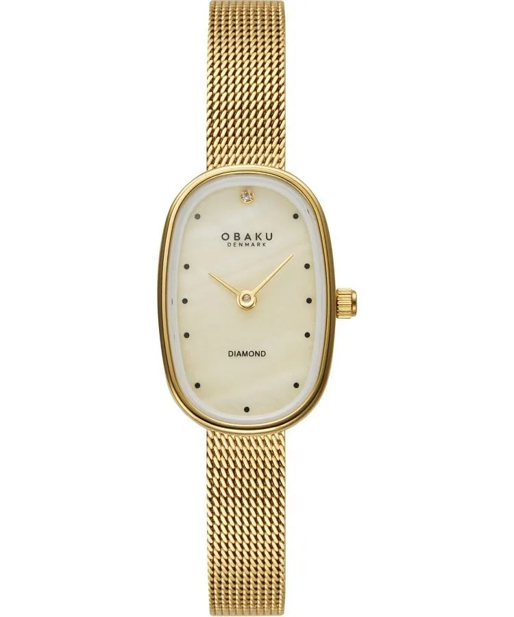 Orologio da Donna Obaku Denmark Diamond V321LXGGMG