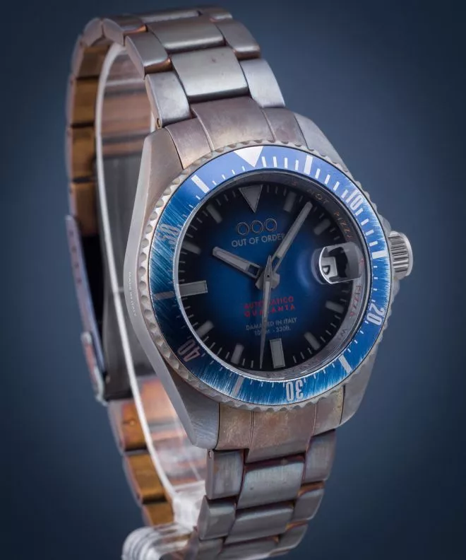 Orologio Unisex Out of Order Automatico Quaranta Blue OOO.001-21.BL