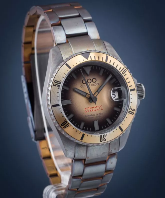 Orologio Unisex Out of Order Automatico Quaranta Sand OOO.001-21.SA