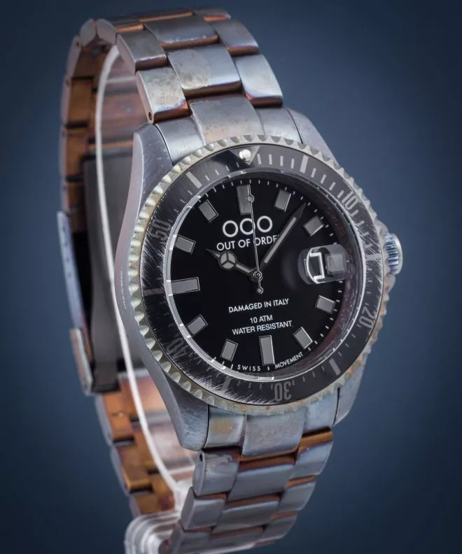 Orologio Unisex Out of Order Casanova Black and Grey OOO.001.18-NE.GR