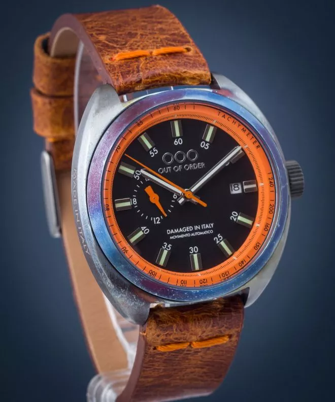 Orologio Unisex Out of Order Torpedine Orange Automatic OOO.001-5.AR