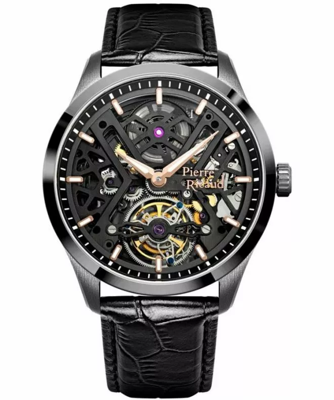 Orologio da Uomo Pierre Ricaud Tourbillon Automatic Skeleton P2004.S2R6A