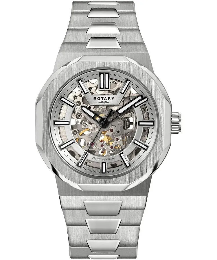 Orologio da Uomo Rotary Regent Automatic Skeleton GB05495/06