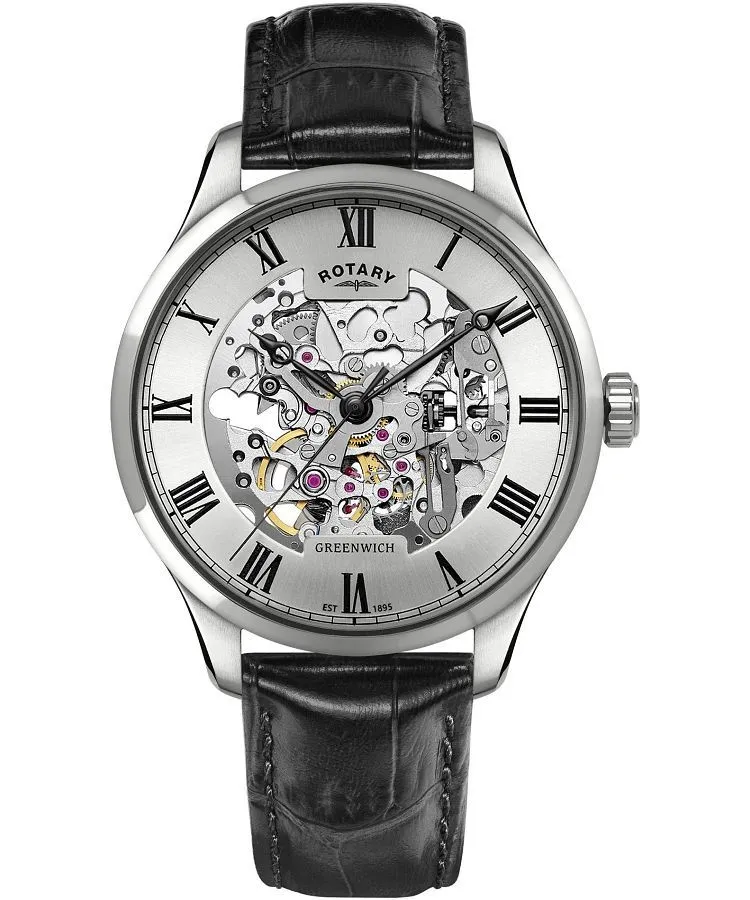 Orologio da Uomo Rotary Greenwich Automatic Skeleton GS02940/06