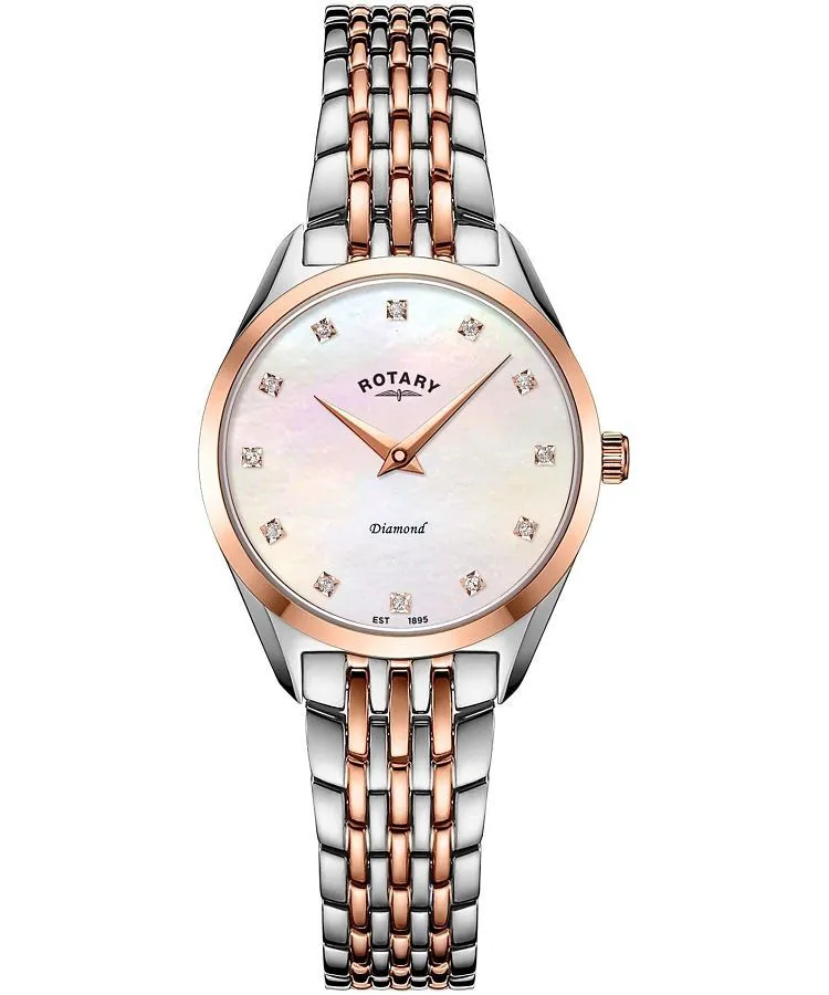 Orologio da Donna Rotary Ultra Slim Diamond LB08012/41/D
