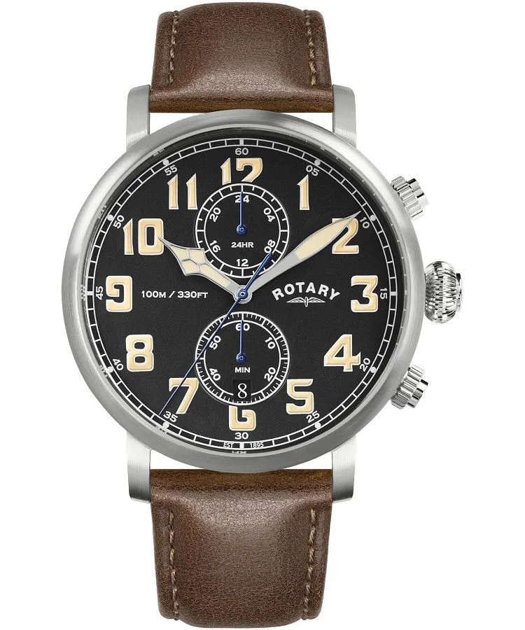 Orologio da Uomo Rotary Heritage Pilot Chronograph RGS10000/04