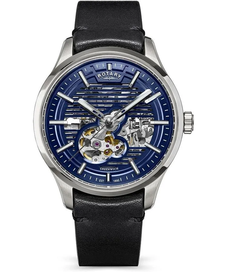 Orologio da Uomo Rotary Greenwich Automatic Skeleton RGS10077/05