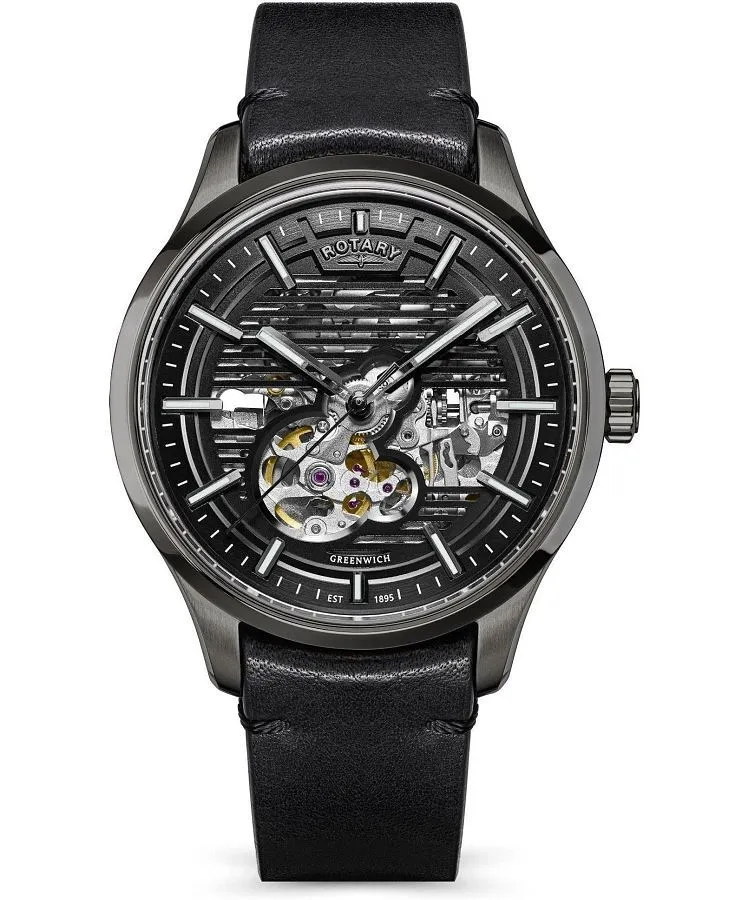 Orologio da Uomo Rotary Greenwich Automatic Skeleton RGS10078/04