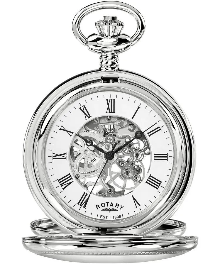 Orologio da Tasca da Uomo Rotary Heritage Pocket Skeleton RP00726/01