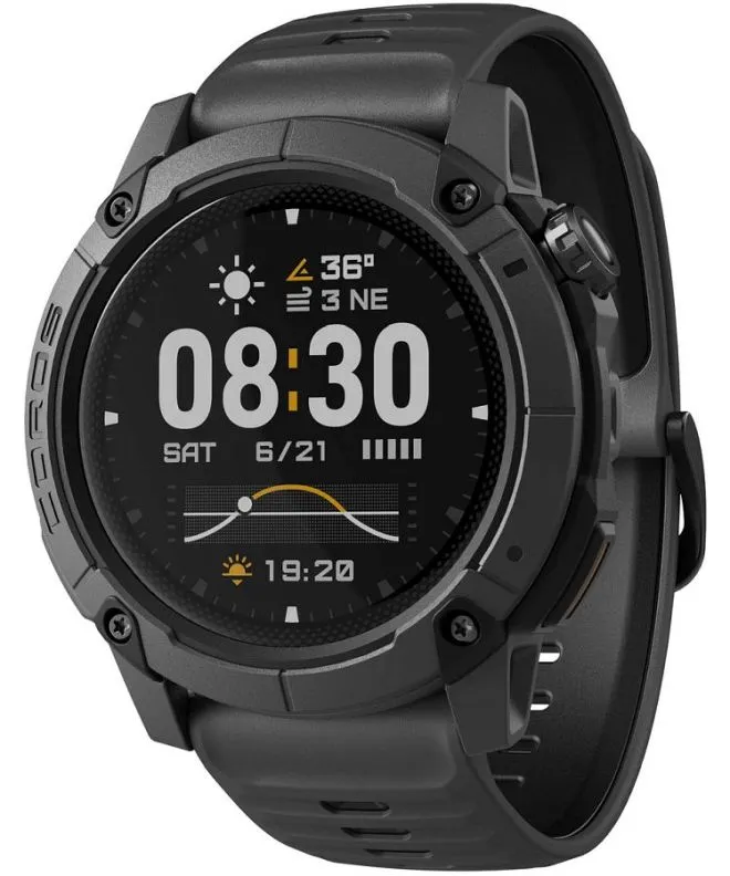 Orologio Sportivo Unisex Coros Nomad Black WNOM-BLK