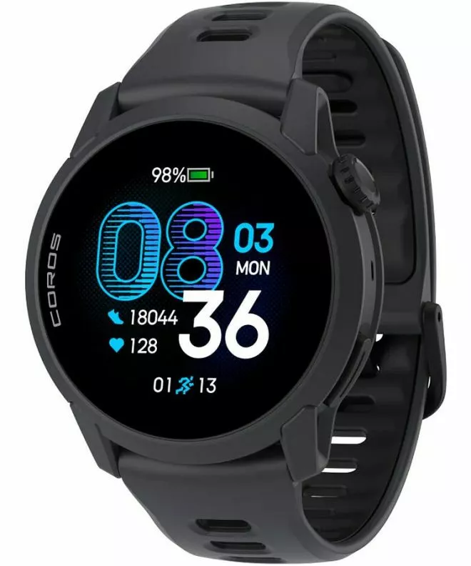 Orologio Sportivo Unisex Coros Pace 4 Black WPACE4-BLK