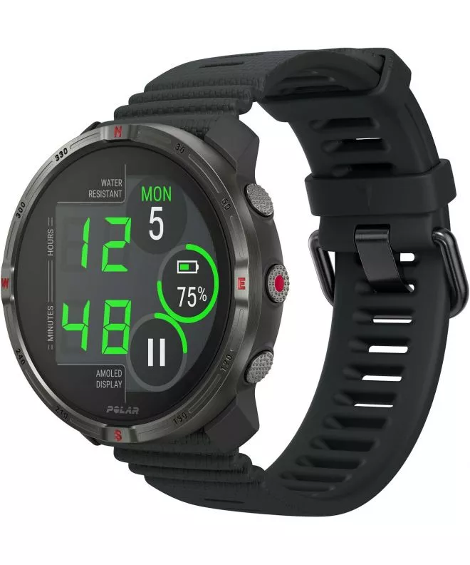 Orologio Sportivo Unisex Polar Grit X2 Night Black 725882069197