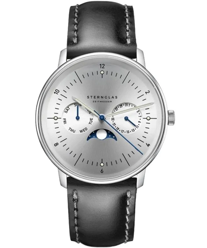 Orologio da Uomo Sternglas Naos Moonphase S01-NM52-BR02